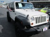 2010 Stone White Jeep Wrangler Unlimited Rubicon 4x4 #86354068