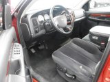 2005 Dodge Ram 1500 SLT Daytona Quad Cab Dark Slate Gray Interior