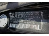2002 BMW X5 4.6is Info Tag