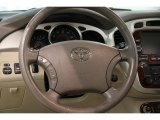 2004 Toyota Highlander Limited V6 4WD Steering Wheel