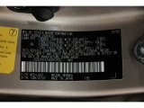 2004 Highlander Color Code for Vintage Gold Metallic - Color Code: 4R3