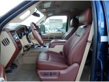 2014 Ford F350 Super Duty King Ranch Crew Cab 4x4 King Ranch Chaparral Leather Interior