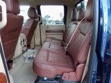 2014 Ford F350 Super Duty King Ranch Crew Cab 4x4 Rear Seat