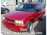 2004 Dark Cherry Red Metallic Chevrolet Blazer LS #86354366