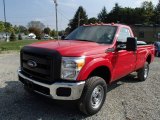 2014 Ford F350 Super Duty XLT Regular Cab 4x4 Front 3/4 View
