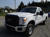 2014 Ford F350 Super Duty XL Regular Cab 4x4 Front 3/4 View