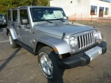 2014 Jeep Wrangler Unlimited Sahara 4x4 Front 3/4 View