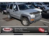 2002 Bright Silver Metallic Jeep Liberty Sport 4x4 #86353934