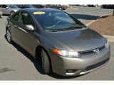 2007 Honda Civic LX Coupe Front 3/4 View