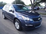 2014 Atlantis Blue Metallic Chevrolet Traverse LS #86401994