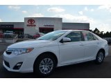 2013 Super White Toyota Camry LE #86401505