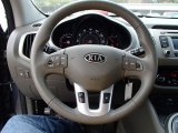 2012 Kia Sportage EX AWD Steering Wheel