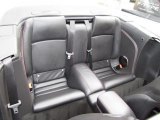 2012 Jaguar XK XKR Convertible Rear Seat