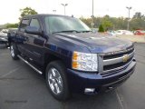 2011 Chevrolet Silverado 1500 LTZ Crew Cab 4x4 Front 3/4 View