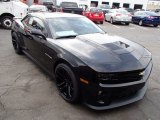 Black Chevrolet Camaro in 2014