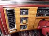 1983 Cadillac DeVille Sedan Controls