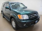 2001 Imperial Jade Mica Toyota Sequoia Limited 4x4 #86401269
