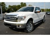 2013 Oxford White Ford F150 Lariat SuperCab 4x4 #86401840