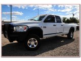 2007 Bright White Dodge Ram 2500 SLT Quad Cab 4x4 #86401738