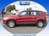 2010 Wild Cherry Metallic Volkswagen Tiguan S #86401926