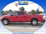 2007 Bright Red Ford F150 FX4 SuperCrew 4x4 #86401923