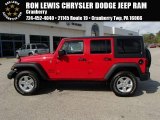 2014 Flame Red Jeep Wrangler Unlimited Sport 4x4 #86450779