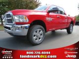 2014 Flame Red Ram 2500 Big Horn Crew Cab 4x4 #86450880