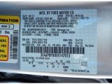 2014 Fusion Color Code for Ingot Silver - Color Code: UX