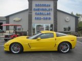 2008 Velocity Yellow Chevrolet Corvette Z06 #86451322
