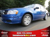 2014 Blue Streak Pearl Dodge Avenger SE #86450856