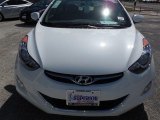 2013 Shimmering White Hyundai Elantra GLS #86450648