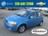 2006 Bright Blue Chevrolet Aveo LT Hatchback #86451089