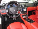 2010 Maserati GranTurismo S Rosso Corallo Interior