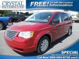 2010 Inferno Red Crystal Pearl Chrysler Town & Country LX #86451160