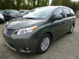 2014 Toyota Sienna Cypress Green Pearl