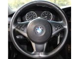 2007 BMW 5 Series 550i Sedan Steering Wheel