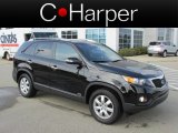 2013 Ebony Black Kia Sorento LX V6 AWD #86450498