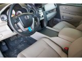 2014 Honda Pilot EX-L Gray Interior