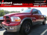 Inferno Red Crystal Pearl Dodge Ram 1500 in 2009