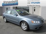 2009 Medium Silver Blue Hyundai Sonata GLS #86450463