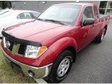 Red Brawn Nissan Frontier in 2007