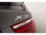 2013 BMW X3 xDrive 35i Marks and Logos