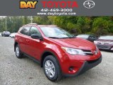 2013 Barcelona Red Metallic Toyota RAV4 LE AWD #86505119