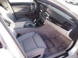 2011 BMW 5 Series 528i Sedan Front Seat