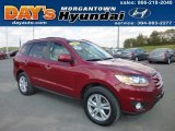 2011 Sonoran Red Hyundai Santa Fe Limited AWD #86505369