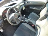 2013 Subaru Impreza WRX STi 5 Door STi Black Alcantara/Carbon Black Interior
