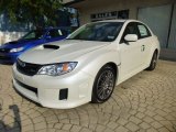 Satin White Pearl Subaru Impreza in 2014