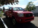 Radiant Red Toyota Tacoma in 2008