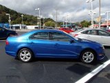 2012 Blue Flame Metallic Ford Fusion SE V6 #86530600