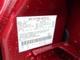2014 F350 Super Duty Color Code for Ruby Red Metallic - Color Code: RR